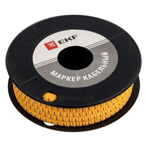 Маркер каб. 1.5кв.мм "L" (ЕС-0) (уп.1000шт) PROxima EKF plc-KM-1.5-L