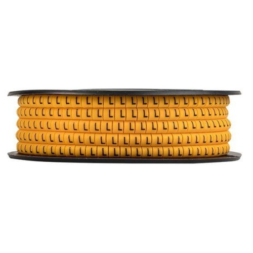 Маркер каб. 1.5кв.мм "L" (ЕС-0) (уп.1000шт) PROxima EKF plc-KM-1.5-L