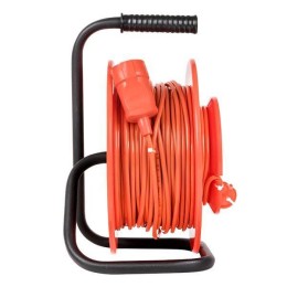 Удлинитель на катушке 1х30м без заземл. 10А IP20 Атлант 2.0 2.2кВт ПВС 2х1 PROxima EKF UKA02-10-210-