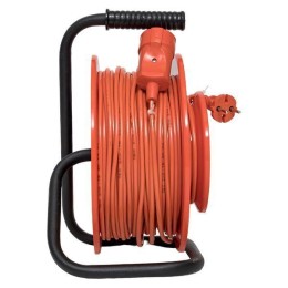 Удлинитель на катушке 1х50м без заземл. 6А IP20 Атлант 2.0 1.3кВт ПВС 2х0.75 PROxima EKF UKA02-06-27