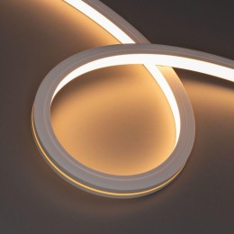 Лента светодиодная MOONLIGHT-TOP-X280-16x16mm 24V Warm 2700К 10Вт/м IP67 wire x1 боков. вывод кабеля