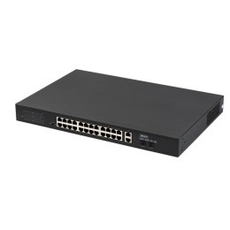 Коммутатор SKAT PoE-24E-2G-2S PoE Plus 260Вт порты: 24-Ethernet 2-Uplink 2-SFP Бастион 4085