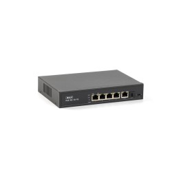 Коммутатор SKAT PoE-4E-1G-1S PoE Plus 60Вт порты: 4-Ethernet 1-Uplink 1-SFP Бастион 4084