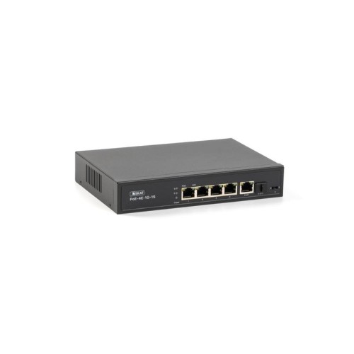 Коммутатор SKAT PoE-4E-1G-1S PoE Plus 60Вт порты: 4-Ethernet 1-Uplink 1-SFP Бастион 4084