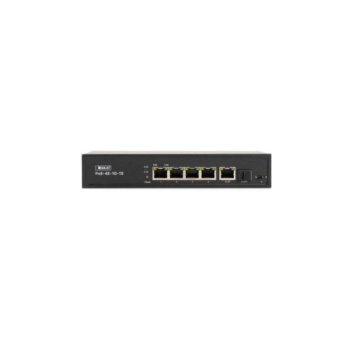 Коммутатор SKAT PoE-4E-1G-1S PoE Plus 60Вт порты: 4-Ethernet 1-Uplink 1-SFP Бастион 4084