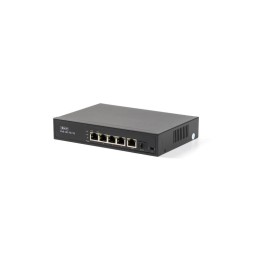 Коммутатор SKAT PoE-4E-1G-1S PoE Plus 60Вт порты: 4-Ethernet 1-Uplink 1-SFP Бастион 4084