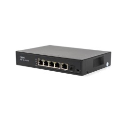 Коммутатор SKAT PoE-4E-1G-1S PoE Plus 60Вт порты: 4-Ethernet 1-Uplink 1-SFP Бастион 4084