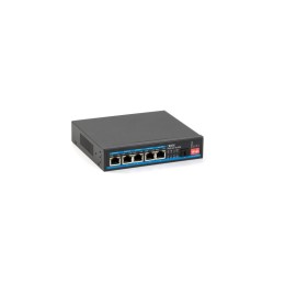 Коммутатор SKAT PoE-5E-1S UPS бесперебойный POE 120Вт порты: 5-Ethernet 1-Uplink Бастион 4086