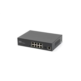 Коммутатор SKAT PoE-8E-1G-1S v.2 PoE Plus 120Вт порты: 8-Ethernet 1-Uplink 1-SFP Бастион 4074