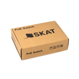Коммутатор SKAT PoE-8E-1G-1S v.2 PoE Plus 120Вт порты: 8-Ethernet 1-Uplink 1-SFP Бастион 4074