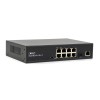 Коммутатор SKAT PoE-8E-1G-1S v.2 PoE Plus 120Вт порты: 8-Ethernet 1-Uplink 1-SFP Бастион 4074