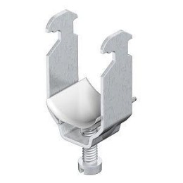 Скоба зажимная U-образ. d70-76мм 2056 76 ALU алюм. (уп.25шт) OBO 1183338