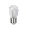 Лампа светодиодная филаментная PLED-ECO-S14 1Вт 2700К тепл. бел. CLEAR E27 для Белт-лайт Pro JazzWay