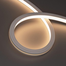 Лента светодиодная MOONLIGHT-TOP-X280-16x16mm 24V Warm 3000К 10Вт/м IP67 wire x1 боков. вывод кабеля