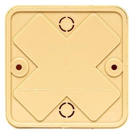 Коробка разветвительная KMP-030-030 75х75х26 свет. дерево PROxima EKF plc-kmr-030-030-s