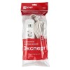 Удлинитель 4х2м 16А IP20 Эксперт 3.5кВт 2хUSB 2.1А ПВС 3х1 PROxima EKF UBA16-2USB-4-02i