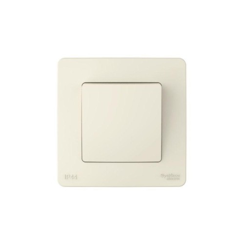 Переключатель 1-кл. СП Blanca 10А IP44 (сх.6) 250В молочн. SE BLNVS410602