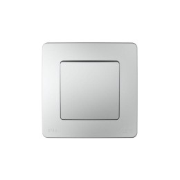 Переключатель 1-кл. СП Blanca 10А IP44 (сх.6) 250В алюм. SE BLNVS410603