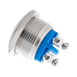 Кнопка антивандальная d19 без фикс. (2с винт) (ON)-OFF сфера (PBS-28В A19-A2) блист. Rexant 06-0357-