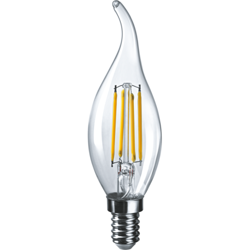 Лампа светодиодная 80 537 NLL-F-FC35-7-230-4K-E14 прозрачная 220-240В Navigator 80537