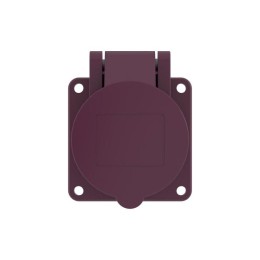 Розетка панельная PSS IP44 32А 2P 25В DKC PSS024-032-02