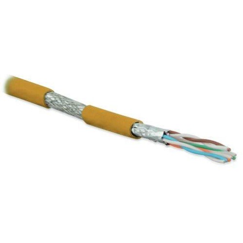 Кабель витая пара экранир. S/FTP кат.6A 4 пары 23 AWG ОЖ solid кажд. пара в фольге общий экран - мед