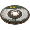 Круг лепестковый торцевой 125мм Р 100 FIT 39555
