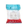 Розетка компьютерная 2-м СП ASTI IP20 RJ45 механизм жемчуж./бел. перламутр. LEZARD 7081-3088-141