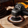 Круг лепестковый торцевой P120 115х22.2мм Kranz KR-90-0009