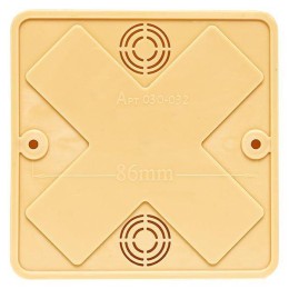 Коробка разветвительная КМР-030-032 100х100х28 свет. дерево PROxima EKF plc-kmr-030-032-s