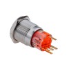 Кнопка IP67 с подсветкой зел. с фиксацией 1NO+1NC 220В AC MT67-F220G11 ОВЕН 107352