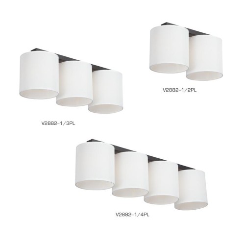 Люстра 2xE27 макс. 40Вт Vitaluce V2882-1/2PL