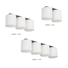 Люстра 4xE27 макс. 40Вт Vitaluce V2882-1/4PL