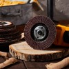 Круг лепестковый торцевой P60 115х22.2мм Kranz KR-90-0006