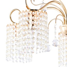 Люстра Leona 40Вт E14х5 IP20 Freya FR1127-PL-05-G