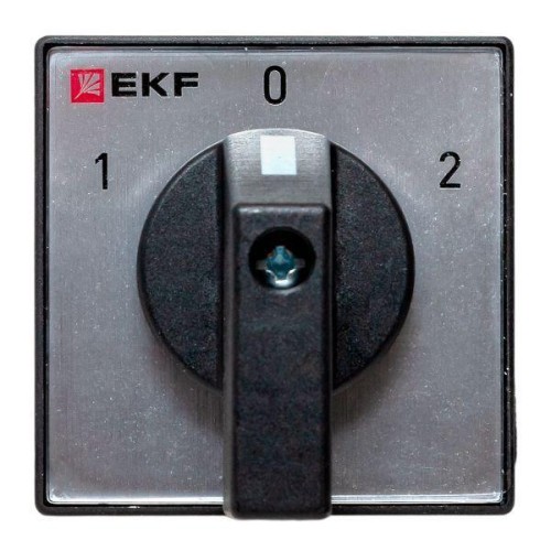 Переключатель кулачковый ПК-1-43 3п 25А "1-0-2" IP65 EKF pk-1-43-25-65