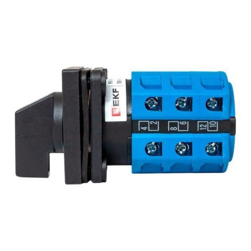 Переключатель кулачковый ПК-1-43 3п 25А "1-0-2" IP65 EKF pk-1-43-25-65