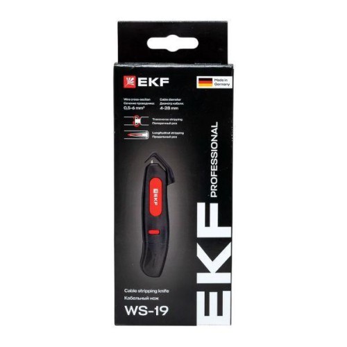 Нож кабельный WS-19 Professional EKF ws-19