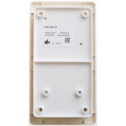 Блок комбинированный Glossa (розетка защ. шторки с заземл. + 1-кл. выкл.) беж. SE GSL000270