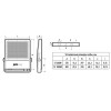 Прожектор светодиодный PFL-S7 600Вт 6500К 60град. ДО/СДО IP66 Pro+ JazzWay 5059405