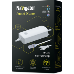 Контроллер 80 822 Smart Home ND-CWIFIRGB500-IP20-220V Navigator 80822