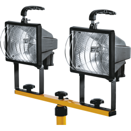 Прожектор 94 607 NFL-T2H2-500-R7s/BLY 500Вт R7s IP54 (ИО 500вт черн./желт.) Navigator 94607