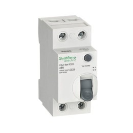 Выключатель дифференциального тока City9 Set 2п 40А 100мА A-S 230В SE C9R76240