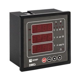 Прибор измерительный цифровой комбинир. DMCr с интерфейсом RS-485 на панель 96x96 (квадратный вырез)