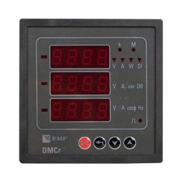 Прибор измерительный цифровой комбинир. DMCr с интерфейсом RS-485 на панель 96x96 (квадратный вырез)