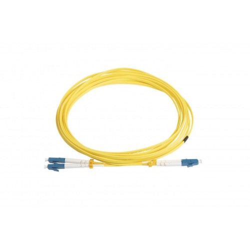 Патч-корд FC-D2-9-LC/UR-LC/UR-H-5M-LSZH-YL (FC-9-LC-LC-UPC-5M) вол.-опт. SM 9/125 (OS2) LC/UPC-LC/UP