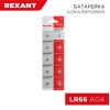 Элемент питания алкалиновый "таблетка" LR66;AG4;LR626;G4;177;GP77A;377;SR626W (уп.10шт) Rexant 30-10