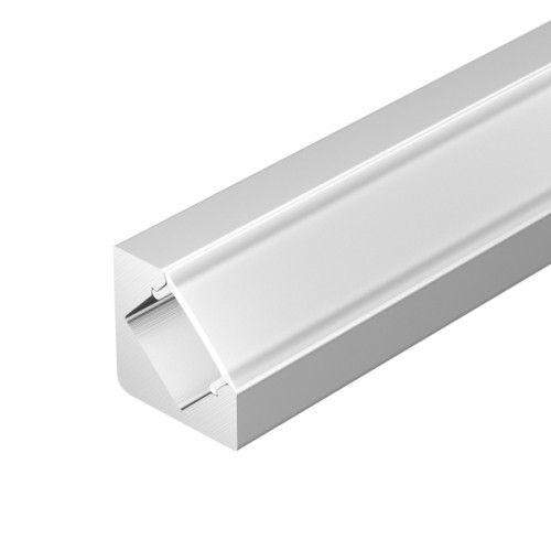 Arlight Профиль с экраном ALU-D45-2000 ANOD+FROST (Алюминий)