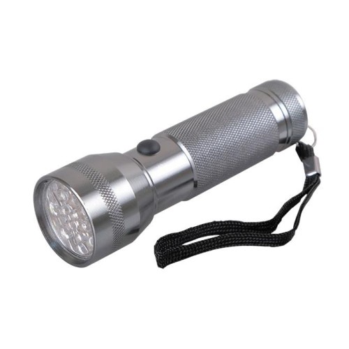 Фонарь ручной AF6-L19-sr 19LED IP20 корпус алюм. сплав ремешок метал. 3хAAA (не в компл.) серебр. ФА
