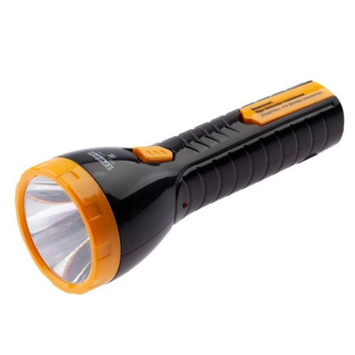 Фонарь аккумуляторный TA11 18LED 1Вт + 10SMD аккум. 4В 1А.ч 2в1 евровилка (картон. упак.) Трофи Б001